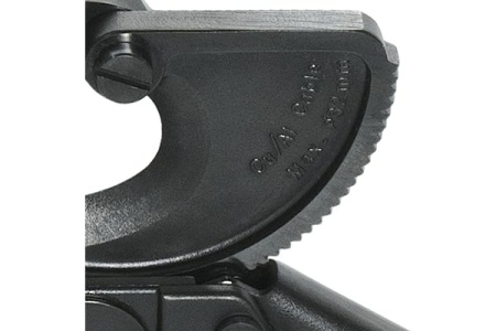 Храповые кусачки NIKOMAX для многопарных кабелей до 32мм, для жил из мягких металлов NMC-535