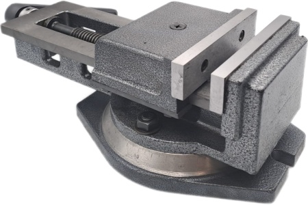 Станочные тиски TORNERI с открытым винтом поворотные L губок 136 мм, серия QB136 045768