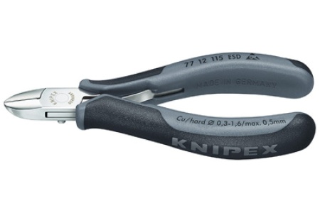 Бокорезы для электроники Knipex KN-7712115ESD