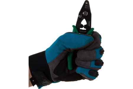 Стриппер для снятия изоляции на волоконно-оптическом кабеле 250 мкм, 900 мкм и 2-3 мм HAUPA 200057