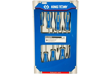 Набор отверток в коробке (TORX, 9 предметов) KING TONY 30309PR