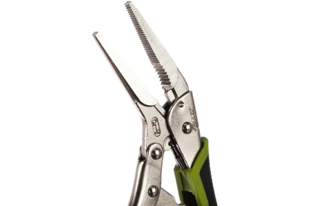 Зажим с фиксацией с удлиненным захватом Дело Техники 230 мм 432530