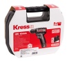 Дрель-шуруповерт аккумуляторная бесщеточная KRESS KUA24, 12В, 40Нм, 2.0Ач х2, ЗУ 1,5А, кейс.