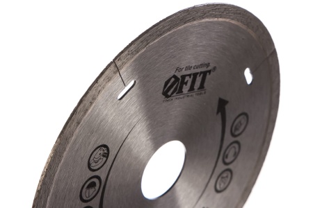 Диск алмазный отрезной (125 мм; 22.2 мм) для угловых шлифмашин Fit 37443