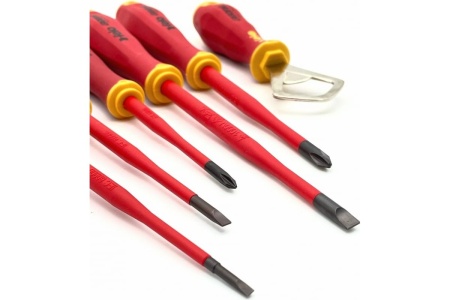 Набор диэлектрических отверток Felo SL/PH E-Slim Ergonic, 5 шт + открывашка 41386298