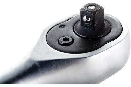 Трещотка ABTOMTOOL РROFFI 1/4, 72 зуб, 145 мм, CrV 54450