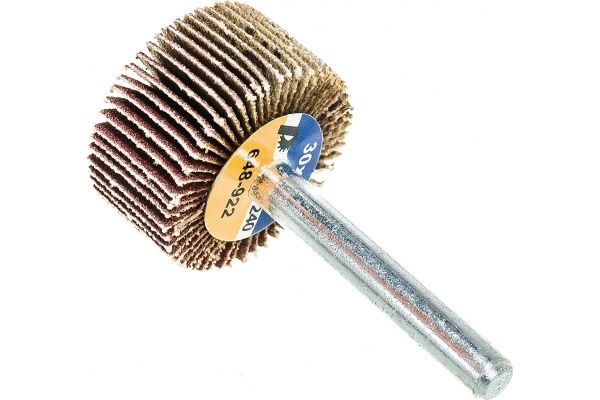 Круг лепестковый с оправкой (30х15 мм; P240) ПРАКТИКА 648-922