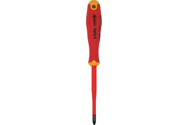 Диэлектрическая отвертка Felo PZ 2х100, E-Slim Ergonic 41529390