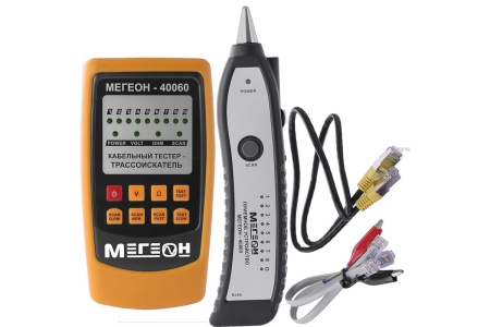 Кабельный тестер-трассоискатель МЕГЕОН 40060 00000005639