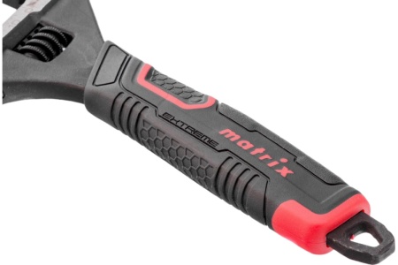 Разводной ключ MATRIX PRO тонкие губки фосфатированный 2-х компонентная рукоятка 300 мм 15579 Разводной ключ MATRIX PRO тонкие губки фосфатированный 2-х компонентная рукоятка 300 мм 15579