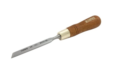 Косая правая стамеска с ручкой NAREX WOOD LINE PLUS 12 мм 811112