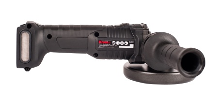 Угловая шлифмашина аккумуляторная KRESS, KU801, 20В, 125мм, 4Ач х2, ЗУ 6А, кейс