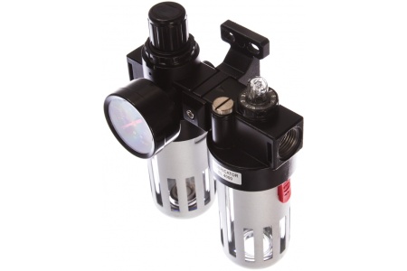 Фильтр-редуктор-лубрикатор 1/2" KraftWell KRW1771.2A12