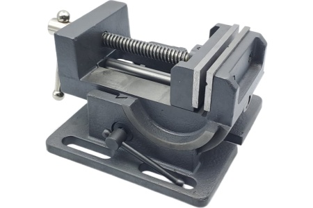 Станочные тиски TORNERI для сверлильных станков глобусные L губок 100 мм, серия QKD100 045787