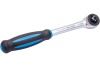 Трещотка HOEGERT TECHNIK 1/2, 72T, сталь CrMo, с крутящейся ручкой HT1R372