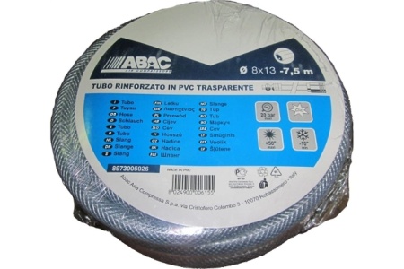 Шланг гибкий резиновый (7.5 м) с соединением "рапид" Abac 776607 (8973005026)