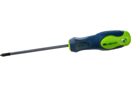 Отвертка, PH1 х 100 мм, CrV, 2-х компонентная рукоятка СИБРТЕХ 11841