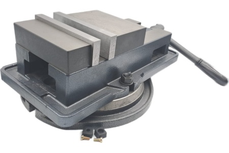 Станочные тиски TORNERI прецизионные поворотные L губок 160 мм, серия QM16160 Swivel 045759