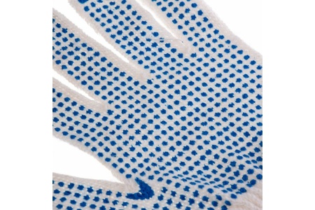 Трикотажные перчатки Россия ПВХ-покрытие Точка, 10 класс 67785