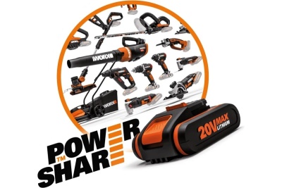 Аккумуляторная угловая шлифмашина WORX кейс WX800