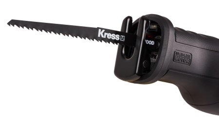 Пила сабельная аккумуляторная бесщеточная, KRESS KU501.9, 20В без АКБ и ЗУ