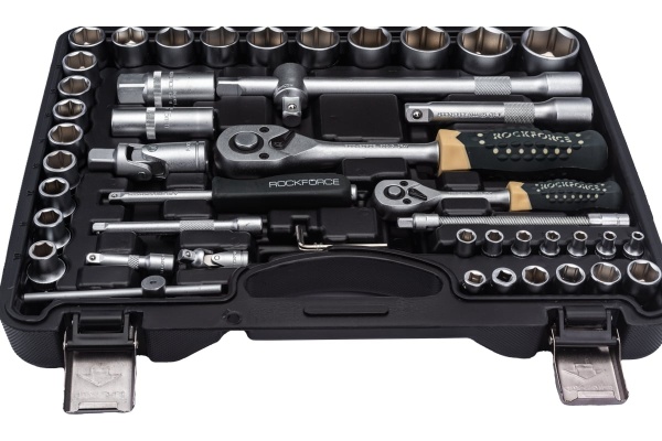 Набор торцевых головок и принадлежностей (94 предмета) ROCKFORCE RF-4941-5