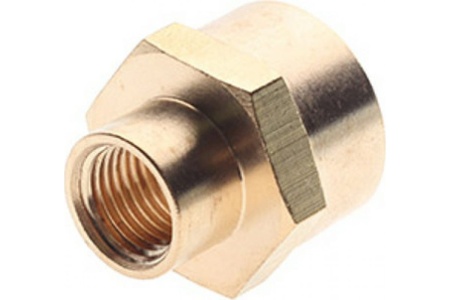 Соединитель резьбовой F1/2"xF1/4" ЭВРИКА ER-FF08/04