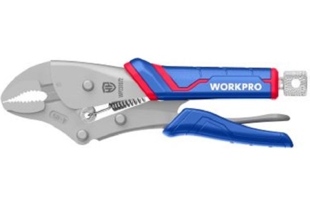 Фиксирующие клещи WORKPRO PRO 130 мм WP231072
