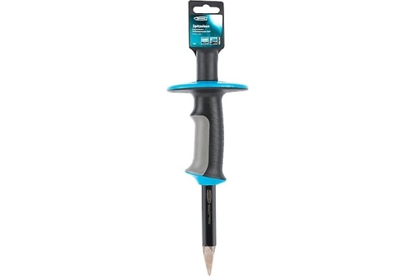 Зубило-керн, 254 мм, трехкомпонентная эргономичная рукоятка, защитный протектор, полимерное покрытие GROSS 18801