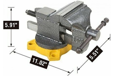Слесарные тиски NIKONA OLYMPIA-Tools 4" 38-604