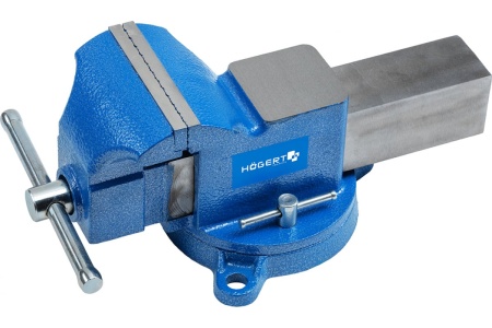 Слесарные поворотные тиски HOEGERT TECHNIK 200 мм HT3B619