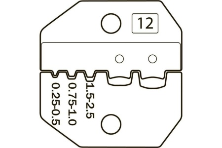 Пресс-клещи КВТ CTK-12 66609