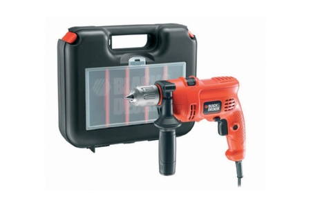 Ударная дрель Black+DECKER KR 504 CRESK