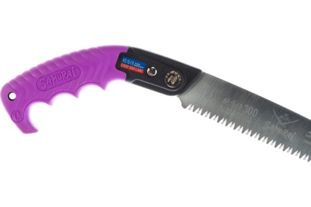 Пила с прямым полотном с переменным шагом в чехле, с поясным креплением SAMURAI GSW-300-LMH