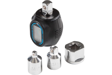 Динамометрический адаптер KING TONY серии "DIGITAL", 1/2", 40-200 Нм, 4 предмета, кейс 34417-1A