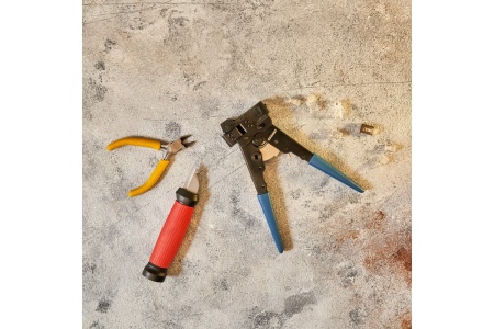 Кримпер REXANT HT-808 PROFI для обжима торцевой 8P8C 12-3453