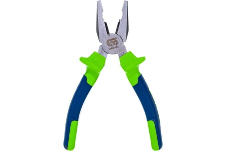Комбинированные плоскогубцы СИБРТЕХ 180 мм, двухкомпонентные рукоятки 17051