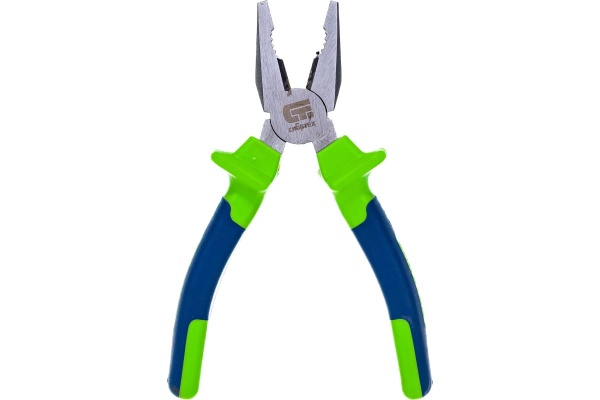 Комбинированные плоскогубцы СИБРТЕХ 180 мм, двухкомпонентные рукоятки 17051