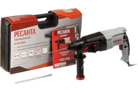 Перфоратор Ресанта П-28-800К 75/3/1