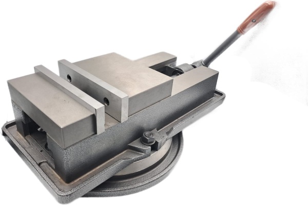 Станочные тиски TORNERI прецизионные поворотные L губок 200 мм, серия QM16200 Swivel 045761