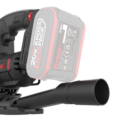 Лобзик аккумуляторный бесщеточный, KRESS KUE26.9, 20В без АКБ и ЗУ