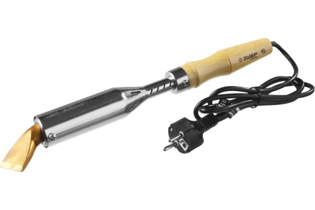 Высокомощный электропаяльник ЗУБР Ceramic PRO 300Вт 55303-300
