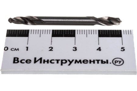 Сверло по металлу двустороннее (2 шт; 4.2 мм) ПРАКТИКА 037-800