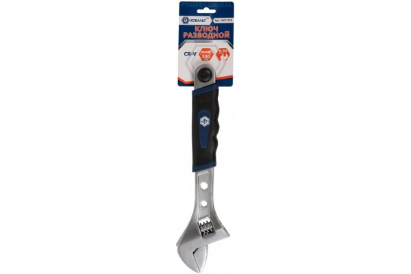 Ключ разводной 300 мм КОБАЛЬТ 647-574