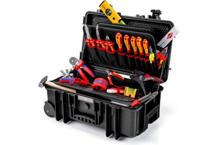 Инструментальный чемодан для электромонтажных инструментов KNIPEX Robust26 Move KN-002133E
