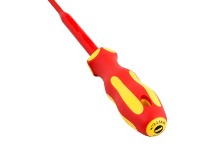 Шлицевая отвертка NORGAU VDE 3,5x100мм Slim N172, 067063135