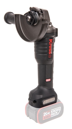 Угловая шлифмашина аккумуляторная KRESS, KU801.9, 20В, 125мм, без АКБ и ЗУ