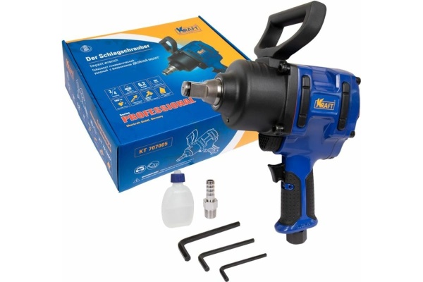 Пневматический ударный пневмогайковерт KRAFT 3/4 KT 707005