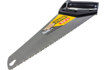 Ножовка ударопрочная пила Stayer "TopCut" 400 мм, 5 TPI, быстрый рез поперек волокон, для крупных и средних заготовок, 15061-40_z02