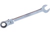 Ключ Forsage комбинированный трещоточный с шарниром 18мм 9909